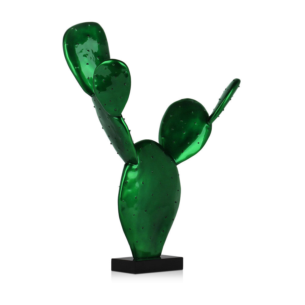 Cactus scultura in resina