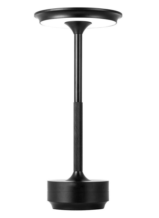Black Edition – lampada da tavolo LED ricaricabile 3W dimmer touch